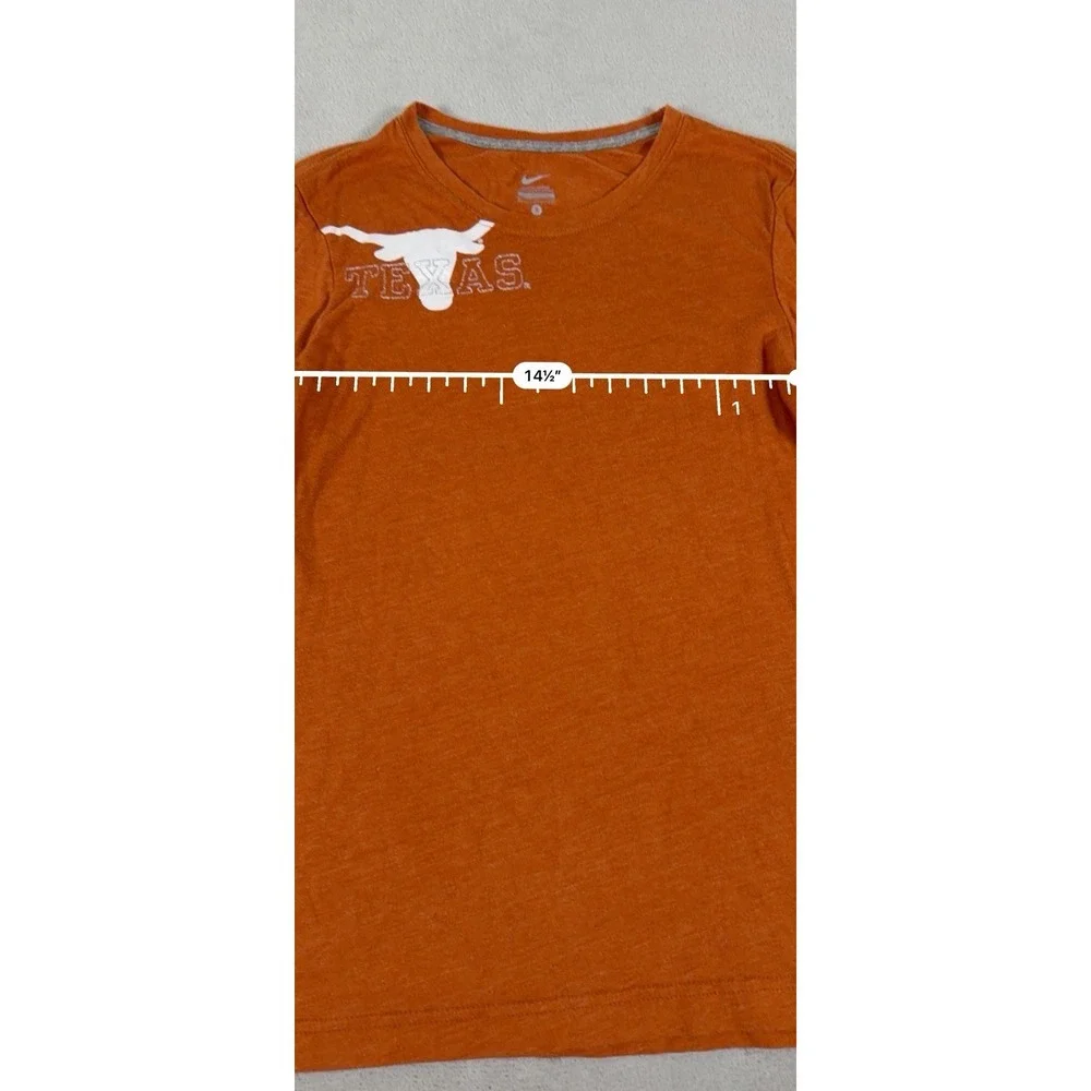 Nike Women's Texas Longhorns Layered-Look Long Sleeve T Shirt Size S